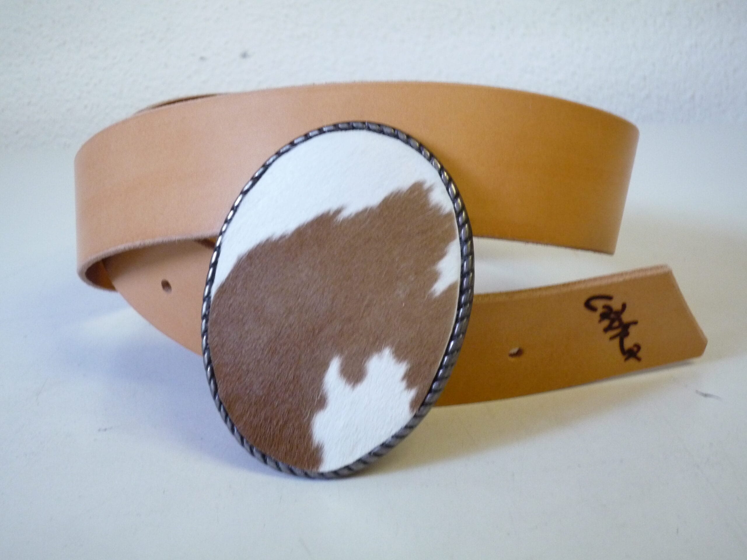 Gurt mit Fellschnalle