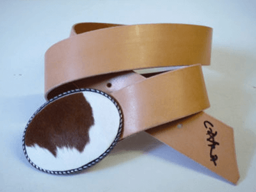 Gurt mit Fellschnalle