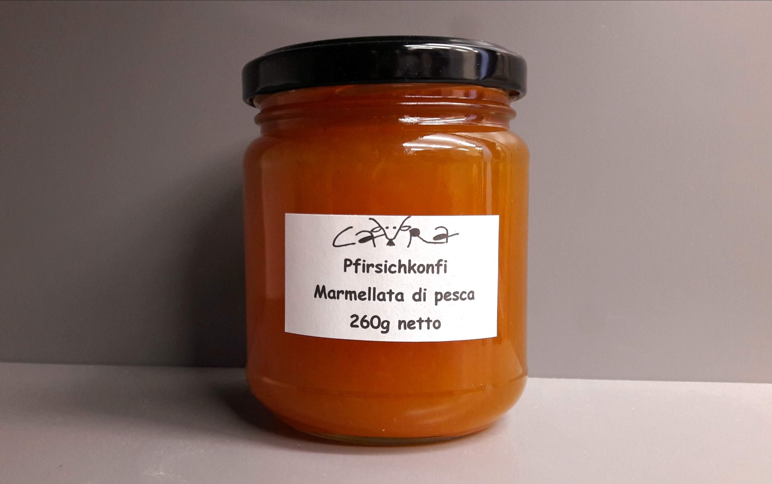 Pfirsichkonfi